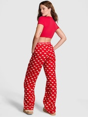 Victoria's Secret PINK Vermillion Red Trouser Pyjama Bottoms - Image 2 of 3