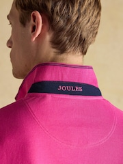 Темно-розовый - Joules Woody Cotton Pique Polo Shirt - Image 6 of 8