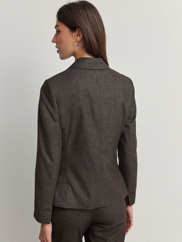 Bruin - Tailored Checked Single Breasted Blazer - Image 3 of 7