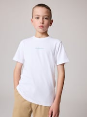 smALLSAINTS Light Teal Underground Boys Shirt and T-Shirt Set - Image 4 of 10
