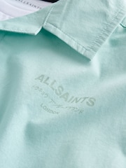 smALLSAINTS Light Teal Underground Boys Shirt and T-Shirt Set - Image 9 of 10