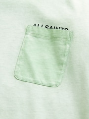 أخضر - smALLSAINTS Oversized Pocket Washed Crew T-Shirt - صورة 6 من 7