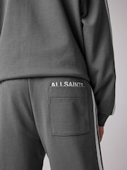 smALLSAINTS Charcoal Grey Tierra Logo Wide Leg 100% Cotton Joggers - Image 5 of 9