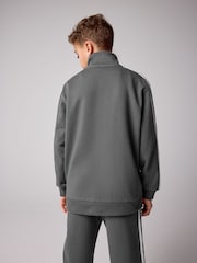 smALLSAINTS Tierra Logo Funnel Neck Zip Through Jacket - Image 2 of 8