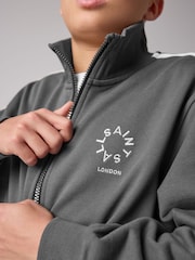 smALLSAINTS Tierra Logo Funnel Neck Zip Through Jacket - Image 3 of 8