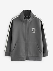 smALLSAINTS Tierra Logo Funnel Neck Zip Through Jacket - Image 6 of 8
