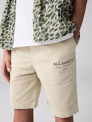beige - smALLSAINTS Boys Underground Chino Shorts - Image 3 de 9