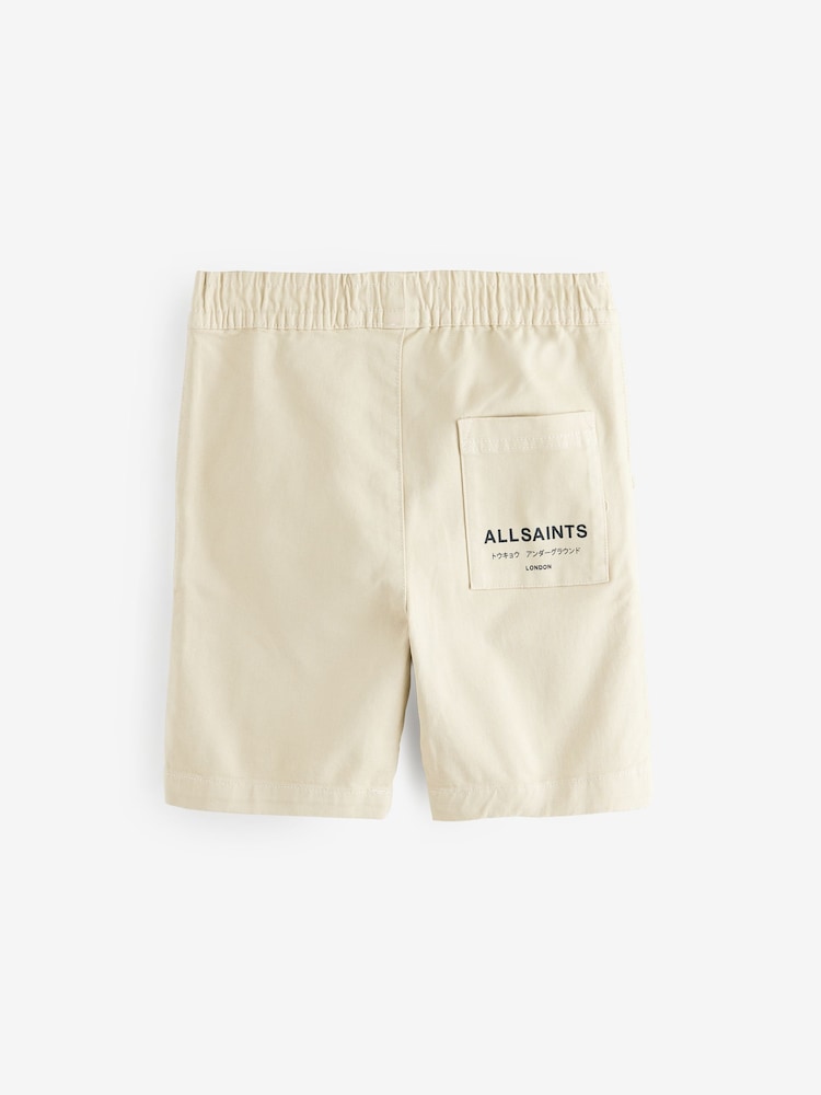 beige - smALLSAINTS Boys Underground Chino Shorts - Image 7 of 9