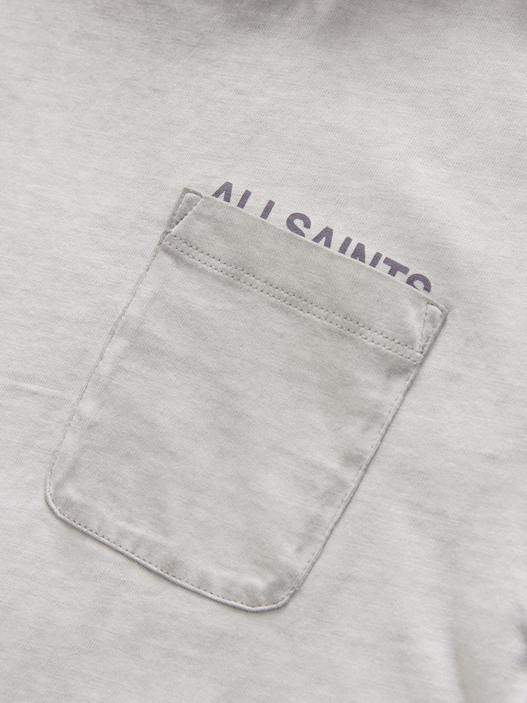 Gri - smALLSAINTS Tricou supradimensionat cu buzunar spalat - Image 7 of 8