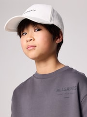 Noir/Blanc - SmallSaints Sweat-shirt oversize Underground Col rond - Image 3 of 7