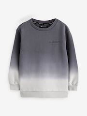 Noir/Blanc - SmallSaints Sweat-shirt oversize Underground Col rond - Image 4 of 7