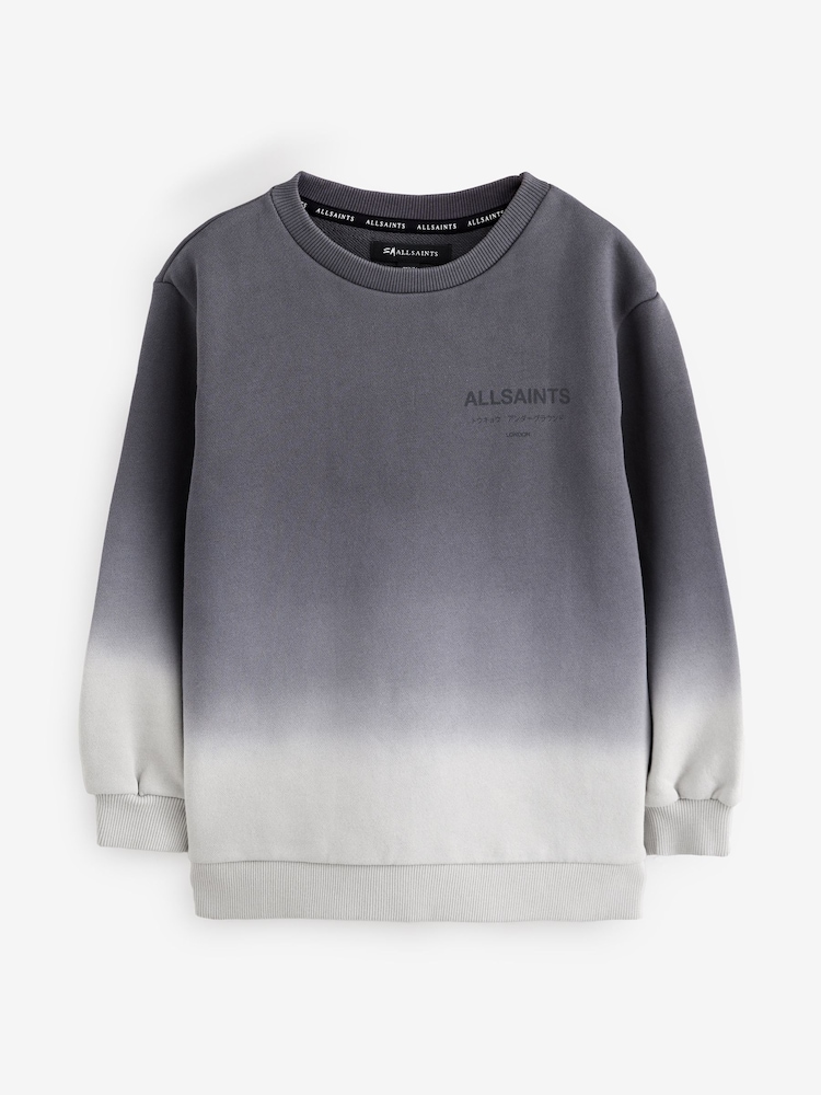 Noir/Blanc - SmallSaints Sweat-shirt oversize Underground Col rond - Image 4 of 7