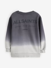 Noir/Blanc - SmallSaints Sweat-shirt oversize Underground Col rond - Image 5 of 7