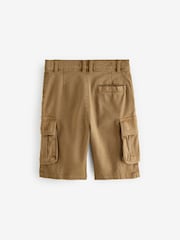 smALLSAINTS Tan Brown Boys Cargo Shorts - Image 8 of 9