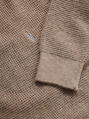 smALLSAINTS Sand Boys Waffle Knitted Jumper - Image 6 of 6