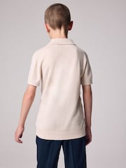 SmallSaints – Kurzarm-Strick-Polo-Shirt für Jungen - Bild 2 von 7