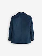 smALLSAINTS Navy Boys Slim Fit Moad Suit Jacket - Image 8 of 10