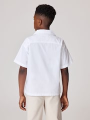smALLSAINTS 100% Cotton Venice Revere Collar Ramskull Shirt - Image 2 de 7
