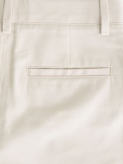 smALLSAINTS Beige Boys Relaxed Fit Sainte Suit 100% Cotton Trousers - Image 8 of 9