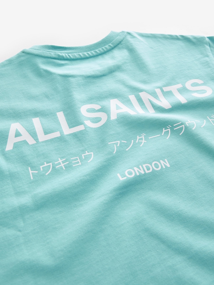 Aqua Blau - SmallSaints – übergroßes Underground-T-Shirt aus Baumwolle mit Rundhalsausschnitt - Bild 8 von 8 Aqua Blau - SmallSaints – übergroßes Underground-T-Shirt aus Baumwolle mit Rundhalsausschnitt - Bild 8 von 8