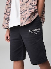 smALLSAINTS Black Boys Underground Chino Shorts - Image 1 of 9