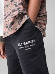 smALLSAINTS Black Boys Underground Chino Shorts - Image 3 of 9
