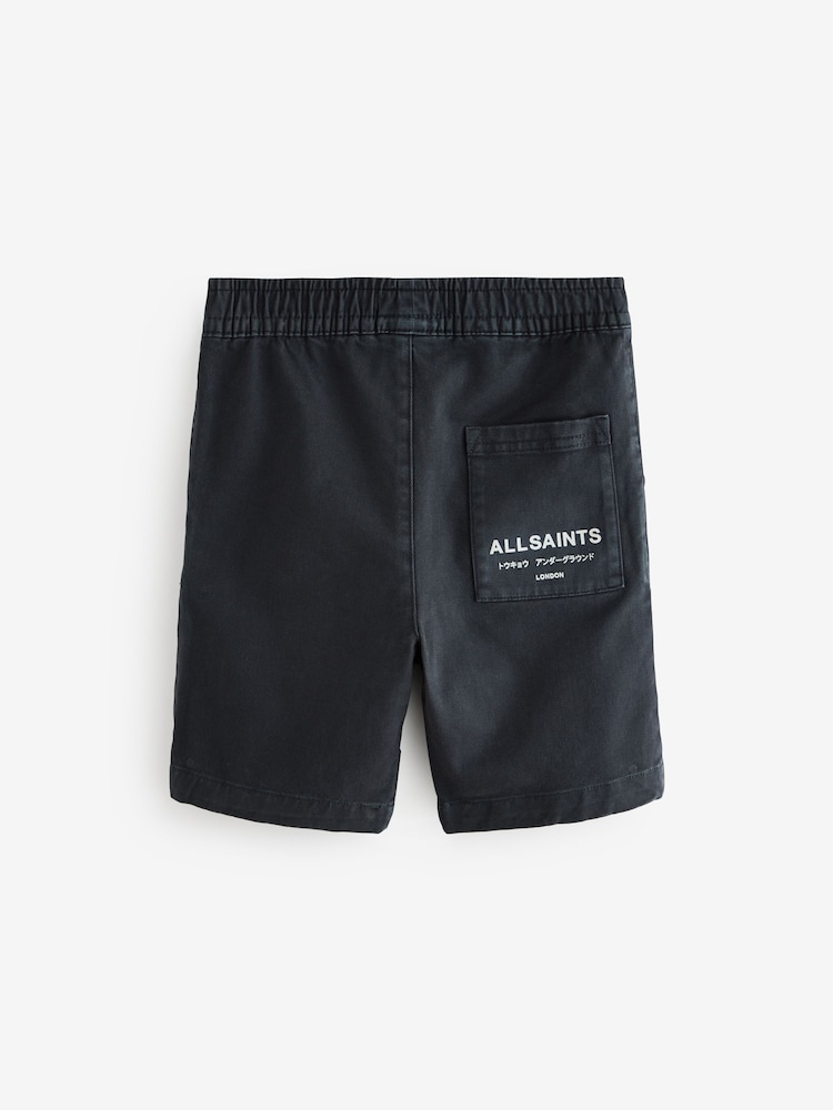 Zwart - smALLSAINTS Boys Underground Chino Shorts - Image 7 of 9