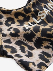 smALLSAINTS Leopard Print Logo Strappy Top Bikini Set - Image 3 of 4