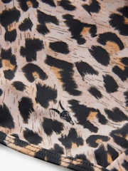 smALLSAINTS Leopard Print Logo Strappy Top Bikini Set - Image 4 of 4