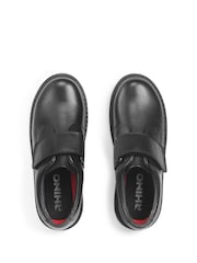 Start Rite Glint Black Leather Monk Strap School Shoes - Image 4 of 5