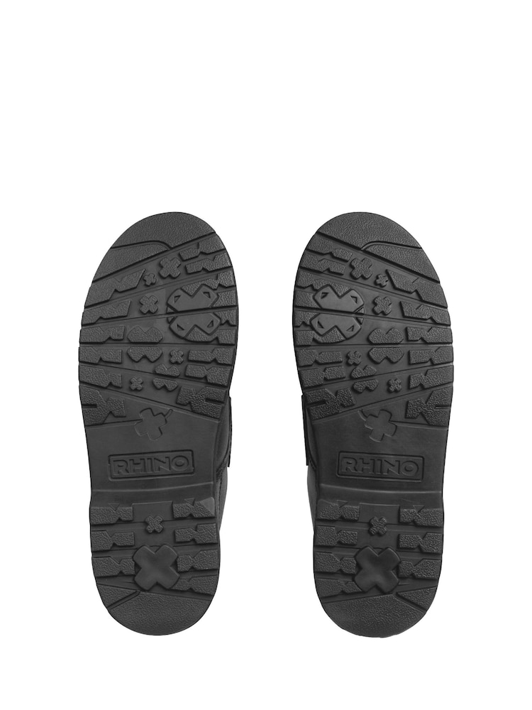 Start Rite Glint Black Leather Monk Strap School Shoes - Image 5 of 5
