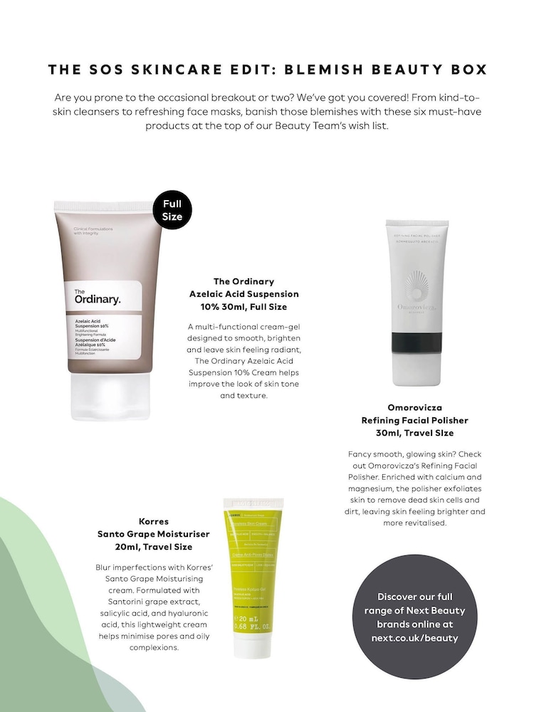 The SOS Skincare Edit: Beauty Box - Image 2 of 3