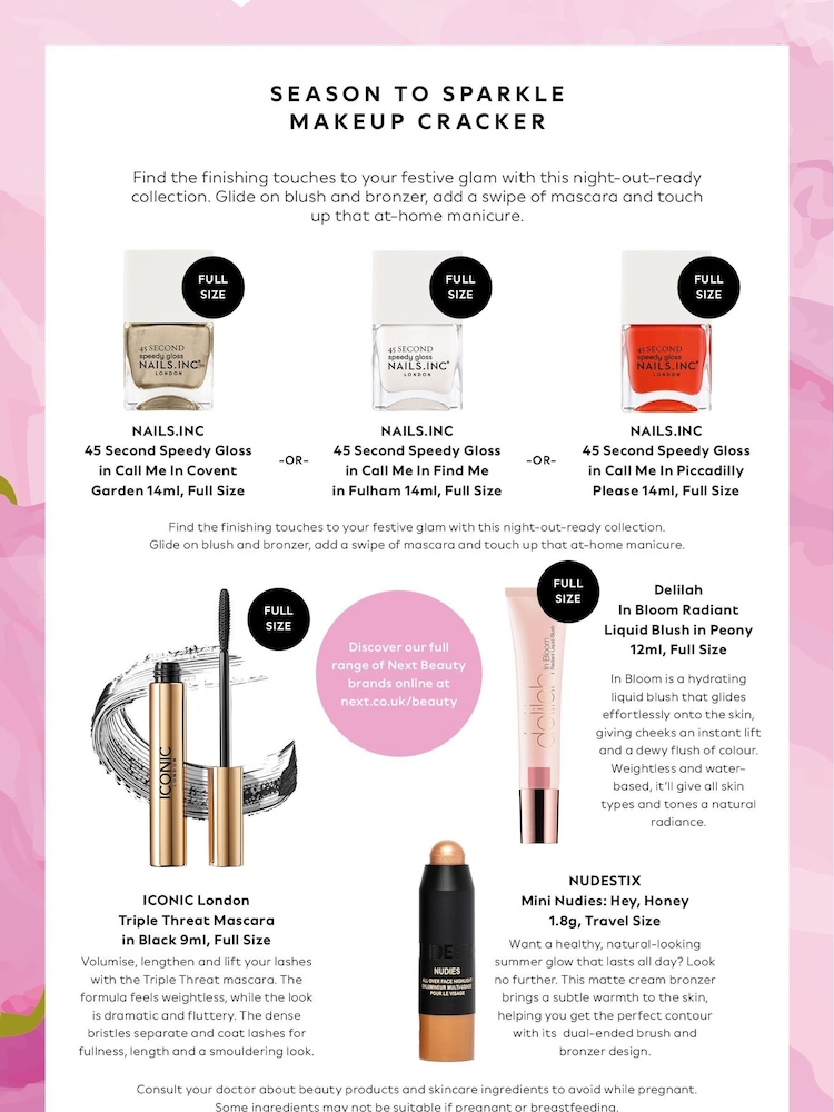 Season to Sparkle Makeup Cracker (Worth Over £62) - Image 2 of 2