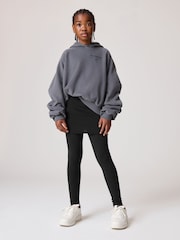 smALLSAINTS Black Girls Raffi Skirted Leggings - Image 3 of 8