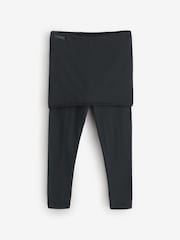 smALLSAINTS Black Girls Raffi Skirted Leggings - Image 5 of 8