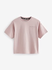 Rose/métallisé - T-shirt SmallSaints Oversize Girls Underground Col rond - Image 4 of 6