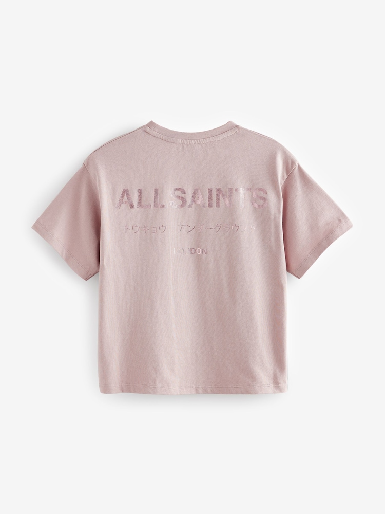 Rose/métallisé - T-shirt SmallSaints Oversize Girls Underground Col rond - Image 5 of 6