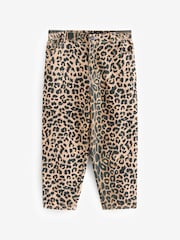 smALLSAINTS Girls Barrel Leg 100% Cotton Denim Jeans - صورة 6 من 9