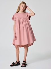 smALLSAINTS Mid Pink Girls Smock Dress - Image 1 of 8