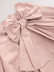 smALLSAINTS Mid Pink Girls Amelie Bow Skirt - Image 8 of 10