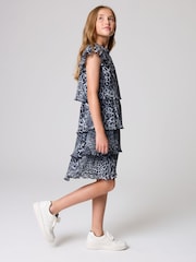 smALLSAINTS Leopard Antheia Girls Dress - Image 2 of 10