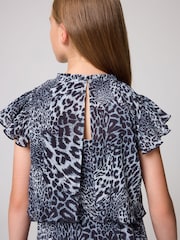 smALLSAINTS Leopard Antheia Girls Dress - Image 5 of 10