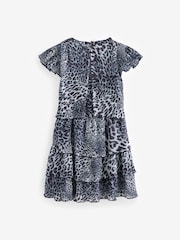 smALLSAINTS Leopard Antheia Girls Dress - Image 8 of 10