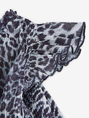 smALLSAINTS Leopard Antheia Girls Dress - Image 9 of 10