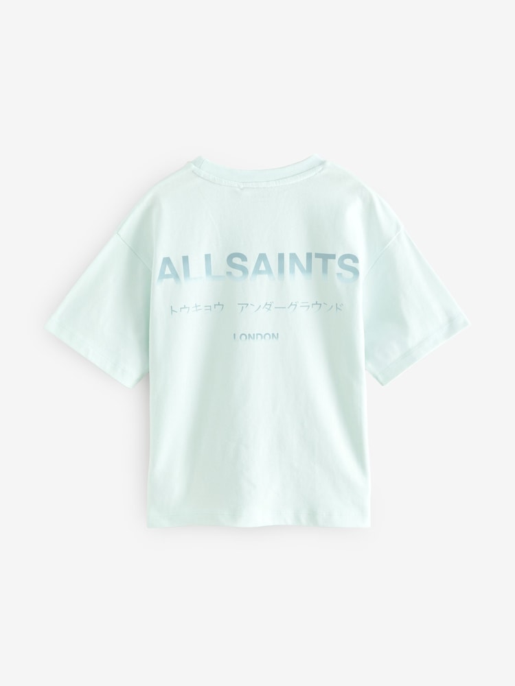 Lichtblauw - smALLSAINTS Oversized Girls Underground Crew T-Shirt - Image 7 of 9
