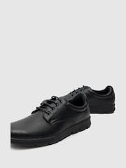 Schuh Youth BTS Rami Derby Black Shoes - Image 4 of 5