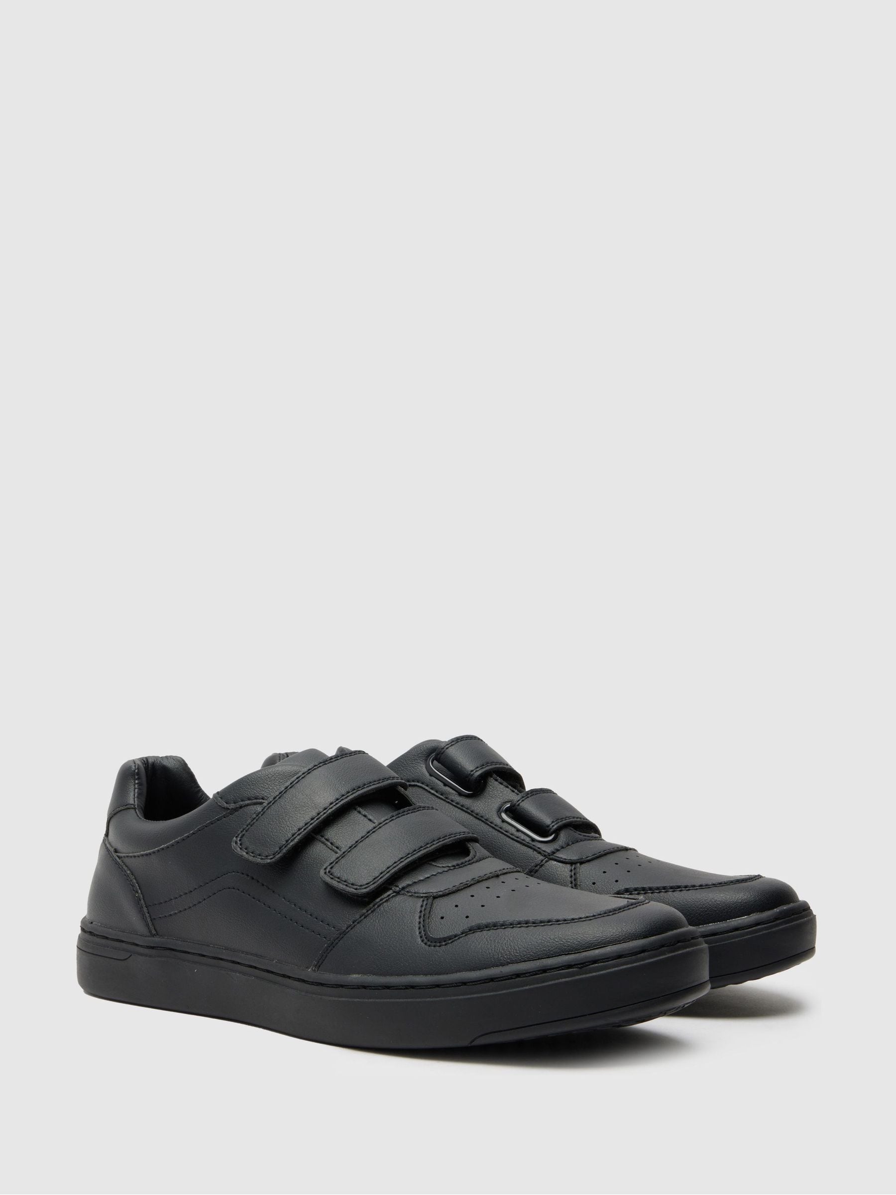 Velcro sneakers black cheap