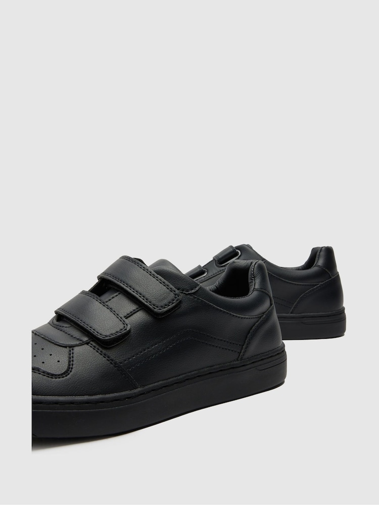 Schuh Wilder Strap Black Trainers - Image 4 of 4