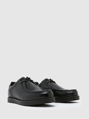 Schuh Royce Leather Apron Black Shoes - Image 2 of 4