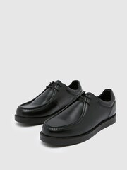 Schuh Royce Leather Apron Black Shoes - Image 3 of 4